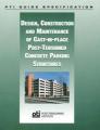 17-design-construction-&-maint Design, Construction and Maintenance of Cast-in-Place Post-Tensioned Concrete Parking Structures